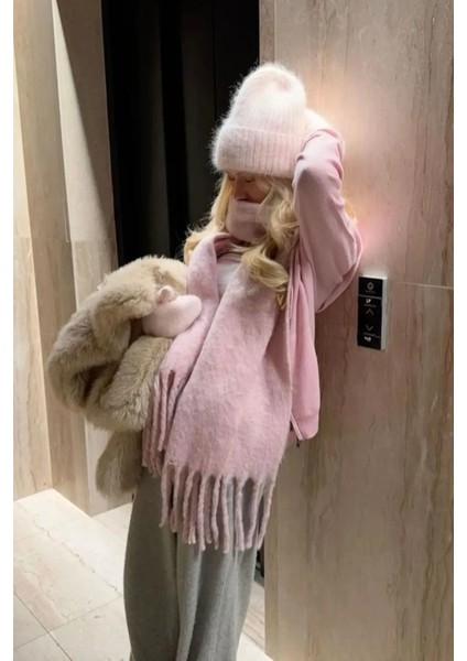 Alessa Atkı Yumuşak Dokulu Omuz Şalı