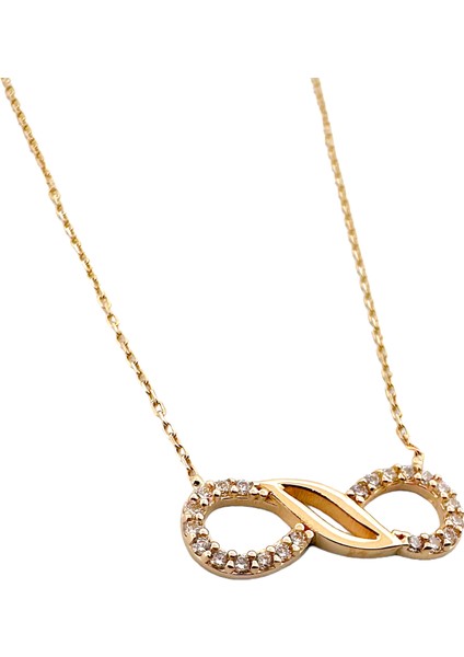 - 14 Ayar Altın Sonsuzluğa Açılan Kapı Kolye fiyatları