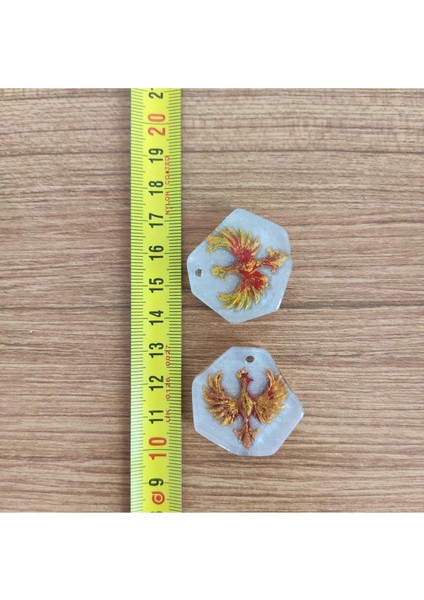 El Yapımı 3D Baskı Anka Kuşu Heykeli 558 modelleri