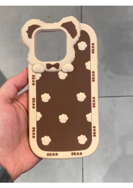 Iphone 14 Pro Max Uyumlu Sevimli Figürlü Silikon Kılıf