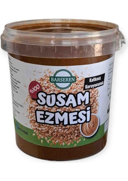 Susam Ezmesi 1000 gr %100 Yerli