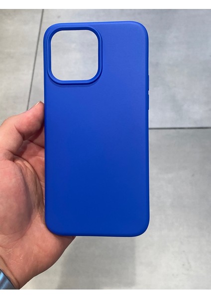 Iphone 14 Pro Max Uyumlu Içi Kadife Silikon Lansman Kılıf