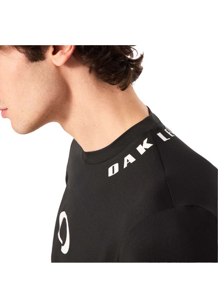 Free Ride Rc Ls Jersey Erkek Siyah Tişört