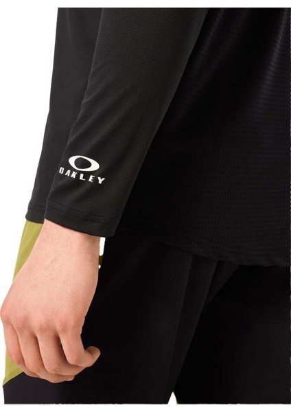 Free Ride Rc Ls Jersey Erkek Siyah Tişört