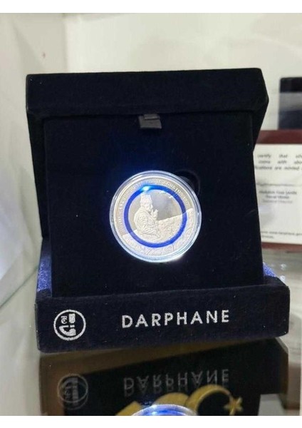 Atatürk Büyük Taarruz’un 100. Yılı – Mavi Işıklı Kadife Kutulu Hatıra Para indirimleri