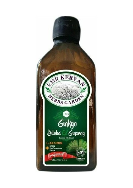 Ginkgo Biloba & Ginseng Arom. Bitk. Suyu *250* ml