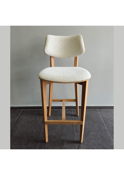 Belis Ahşap Bar Sandalyesi, Masif Ahşap Iskelet, Modern Tasarım modelleri