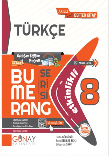8. Sınıf Bumerang Serisi Etkinlikli Türkçe Inkılap Tarihi Seti 2026 Güncel Basım fiyatları