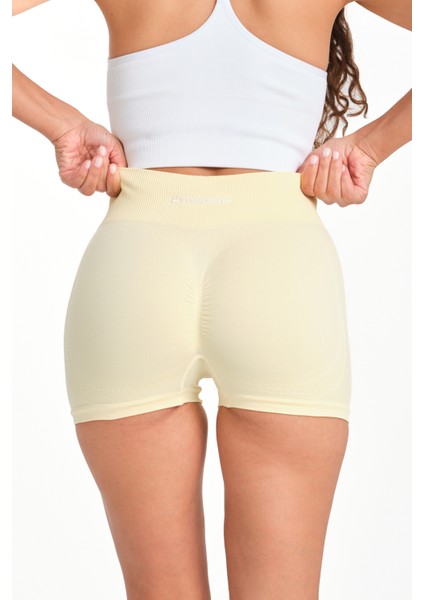 Drop Mini Shorts Kalça Büzgülü Süper Mini Şort – Push-Up Etkili Toparlayıcı & Şekillendirici