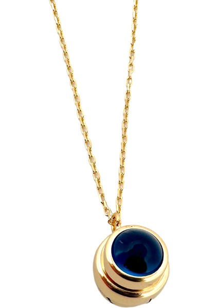 - 14 Ayar Göz Boncuklu Kolye fiyatları