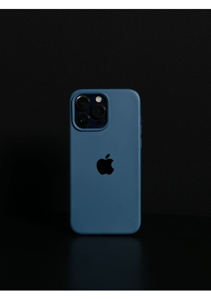IPHONE11UYUMLU Apple Logolu Kenar Köşesi Oval Içi Kadife Lansman Kılıf