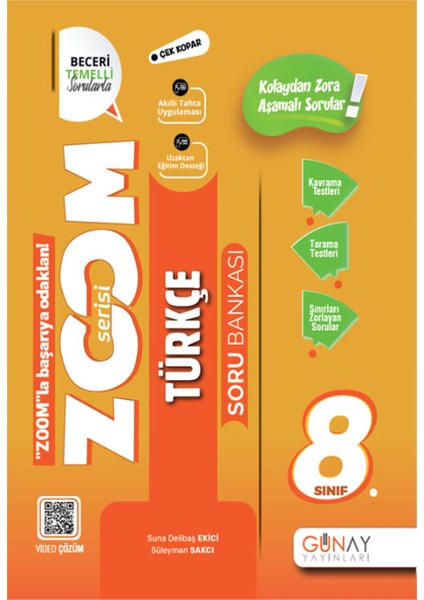 8. Sınıf Zoom Serisi Türkçe Matematik Fen Bilimleri Inkılap Tarihi Din Kültürü ve Ahlak Bilgisi Soru Bankası Seti 2026 Güncel Basım fiyatları