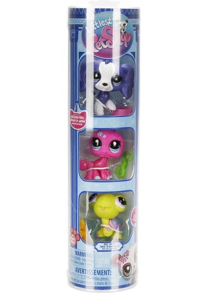 6469 Sun-Littlest Pet Shop Minişler 3’lü Figür Seti