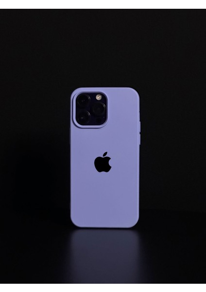 IPHONE11UYUMLU Apple Logolu Kenar Köşesi Oval Içi Kadife Lansman Kılıf