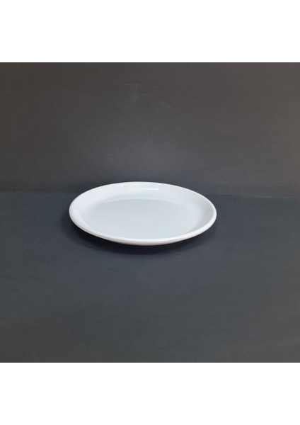 4 Adet Kırılmaz Melamin Düz Tatlı & Yemek Servis Tabağı 17 cm - Beyaz fiyatları