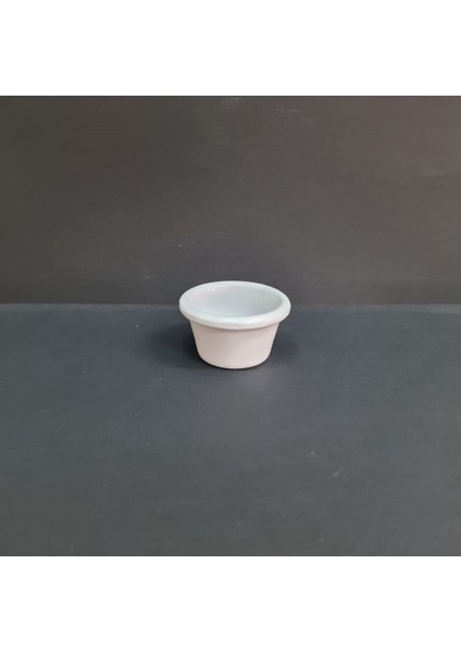 12 Adet Kırılmaz Melamin Küçük Yuvarlak Sosluk 5 cm