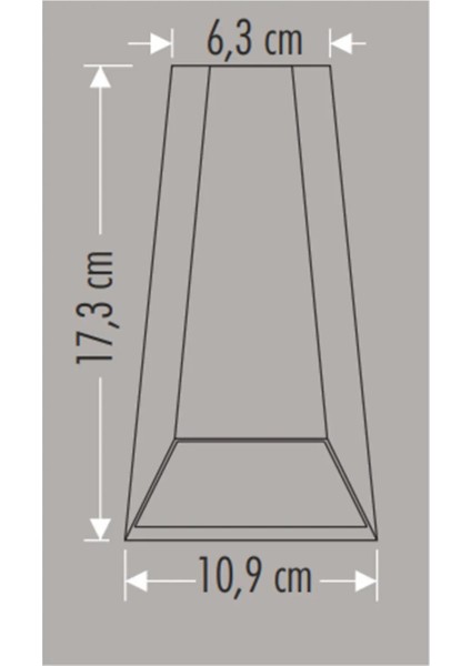 Sıva Üstü Dış Mekan Malta Günışığı LED Aplik Siyah Kasa CT-7063 fiyatları