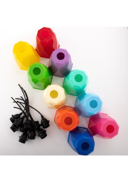 Doğal Ahşap Fener Seti, 10 Adet, Şık ve Dayanıklı Aydınlatma Malzemesi modelleri