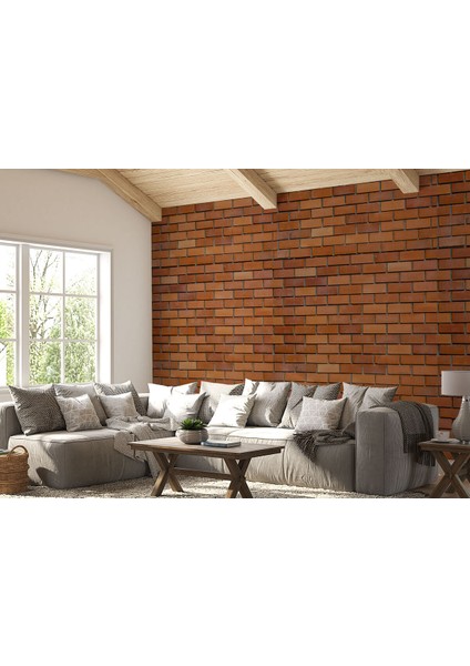 Nw Özel Taş Tuğla Desenli Duvar KAĞIDI-5597 fiyatları