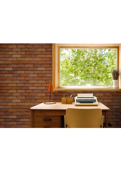 Nw Özel Taş Tuğla Desenli Duvar KAĞIDI-5597 fırsatları