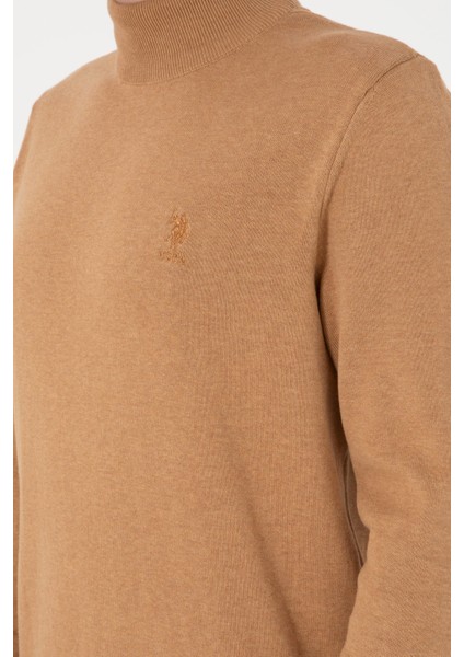 Erkek Camel Melanj Kazak /triko 50288887-VR122