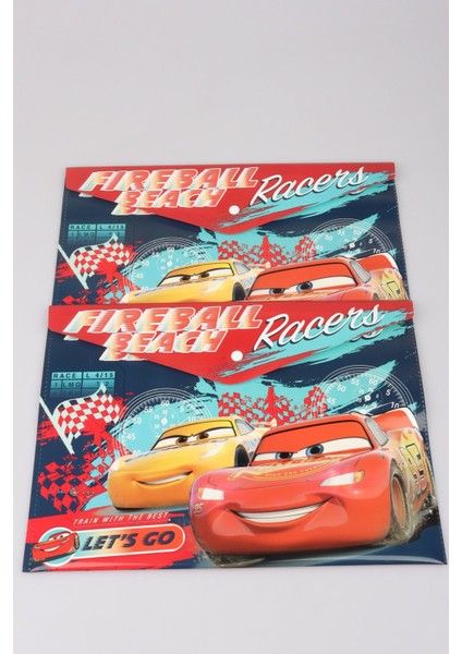 Yeni Sezon Lisanslı Cars 2'li Çıtçıtlı Dosya