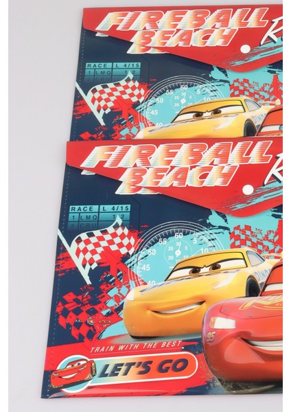 Yeni Sezon Lisanslı Cars 2'li Çıtçıtlı Dosya fiyatları
