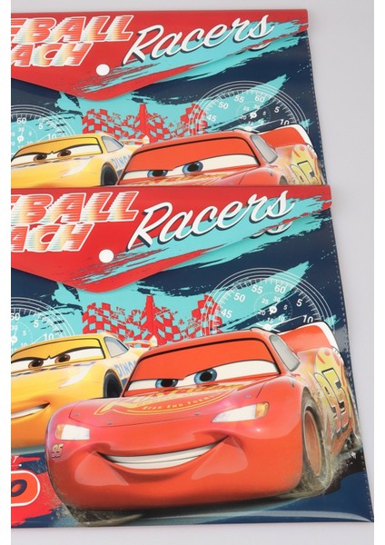 Yeni Sezon Lisanslı Cars 2'li Çıtçıtlı Dosya modelleri