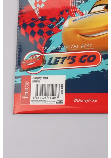 Yeni Sezon Lisanslı Cars 2'li Çıtçıtlı Dosya fırsatları