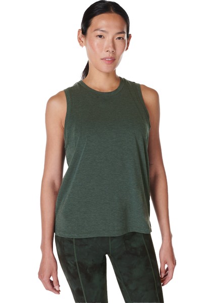 Soft Flow Studio Kadın Yeşil Tank Top