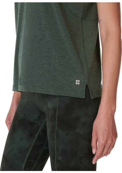 Soft Flow Studio Kadın Yeşil Tank Top