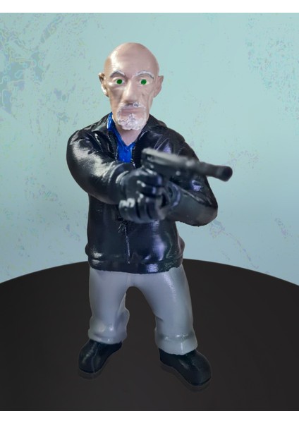 3D Breaking Bad Figür Set/ Walterwhite- Mike Ehrmantraut - Saul Goodman / Biblo /dekor/FANART fırsatları