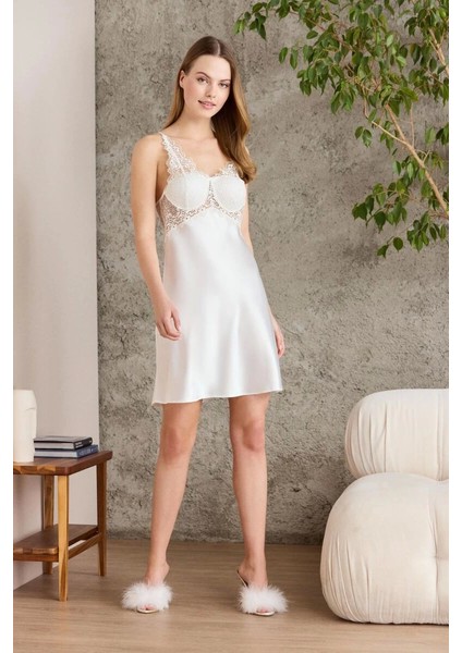 6040 Kısa Gecelikli 6'lı Ipek Set modelleri