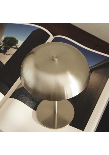 Dokunmatik LED Masa Lambası 3 Kademeli Şarjlı USB Abajur Modern Minimalist Tasarım Abajur