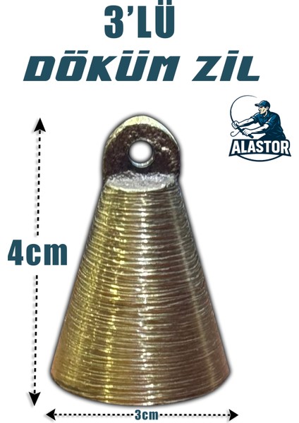 Olta Zili Balıkçılık Için Zil Döküm Zil Döküm Çan Zil