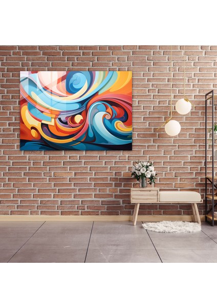 Formula 1 Cam Tablo - Yoğun Enerji ve Modern Sanat fiyatları