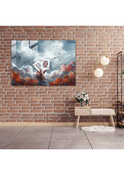 Sürrealist Cam Tablo - Ev Dekorasyonu Cam Sanatı fiyatları