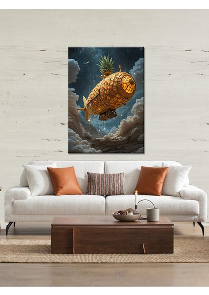 Ananas Zeplin Mdf Tablo fiyatları