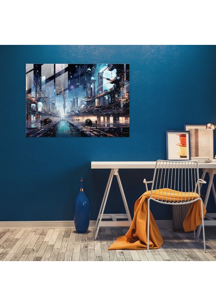 Modern Sanat Esojerizm - Illuminati Cam Tablo Duvar Dekorasyonu fiyatları