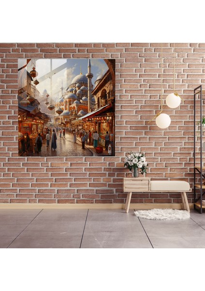 Kapalıçarşı Cam Tablo Baskı - Istanbul Panorama modelleri