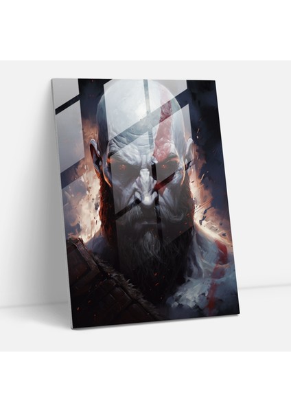 God Of War Modern Sanat Kanvas Tablo - God Of War Cam Tablo Modern Sanat