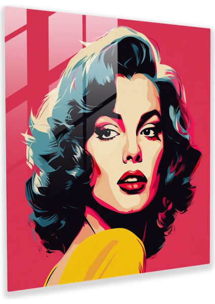 Retro Canlandırma Cam Tablosu