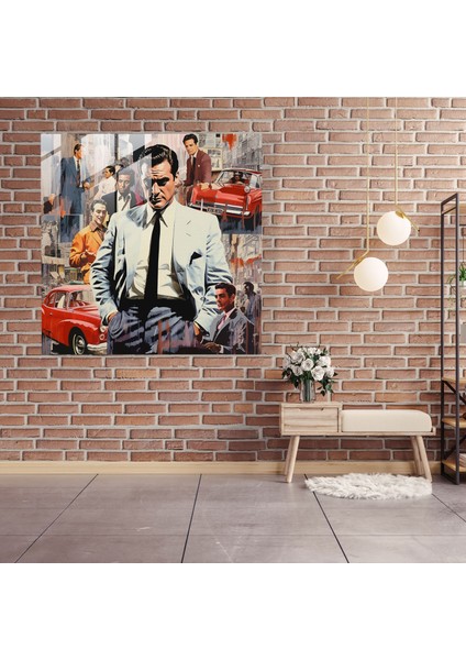 Goodfellas Cam Tablo - Pop Art Koleksiyonu - Duvar Sanatı fiyatları