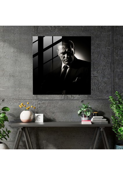 Goodfellas Klasik Cam Tablo - Goodfellas Mafya Cam Tablo fiyatları