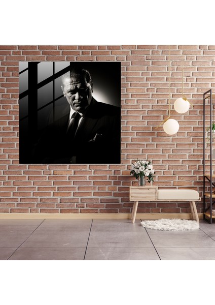 Goodfellas Klasik Cam Tablo - Goodfellas Mafya Cam Tablo modelleri