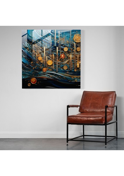 Kutsal Kur'an Cam Tablo Sanatı - Modern Soyut - Kutsal Kur'an Cam Tablo Modern Sanat Ev Dekorasyonu fiyatları