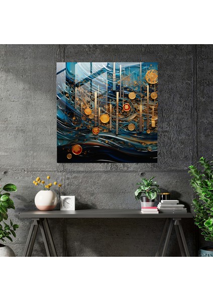 Kutsal Kur'an Cam Tablo Sanatı - Modern Soyut - Kutsal Kur'an Cam Tablo Modern Sanat Ev Dekorasyonu modelleri