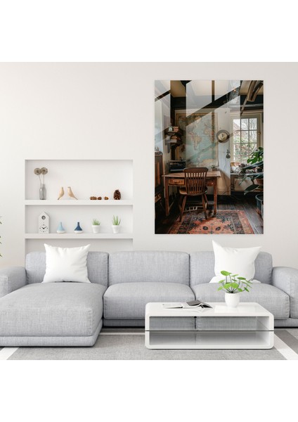 Johannes Vermeer Ev Dekorasyonu - Cam Tablolar Modern Sanat fiyatları