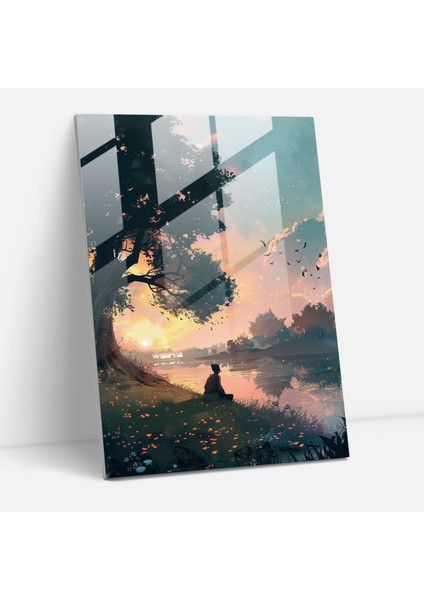 Johannes Vermeer Cam Tablo Sanatı - Ev Dekorasyonu ve Sanatı