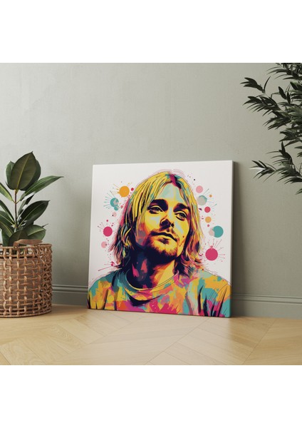 Kurt Cobain Modern Cam Tablo - Kurt Cobain Cam Duvar Sanatı Ev Dekorasyonu fiyatları
